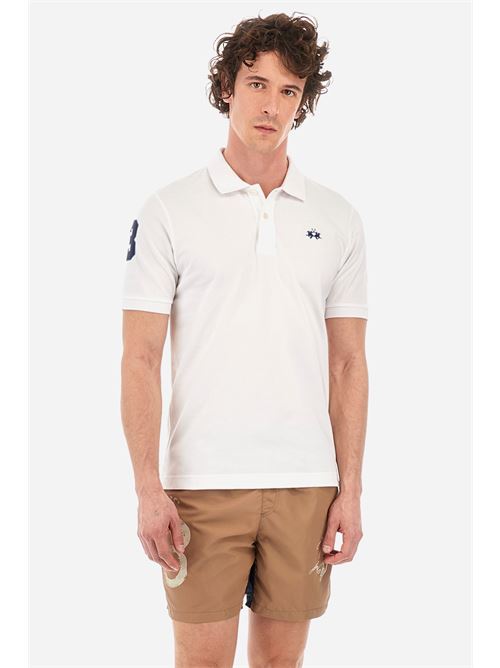 MAN POLO S/S PIQUET STRETCH LA MARTINA | YMP300-PK001/00001